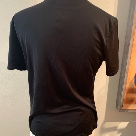 NWT Lynn Ritchie for Evelyn & Arthur Black T-Shirt Size S - Picture 3 of 4